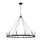 Z-Lite Barclay 12 Light Chandelier, Matte Black 482R-12MB - alternate 1